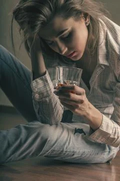 Depression Foto stock