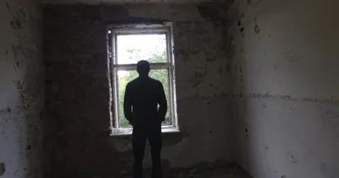 Depression Prison Video stock 56580652