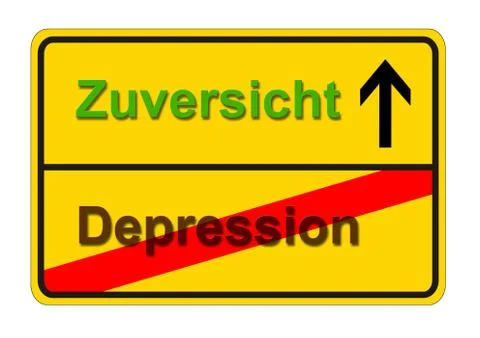 Depression Zuversicht Stock Photos