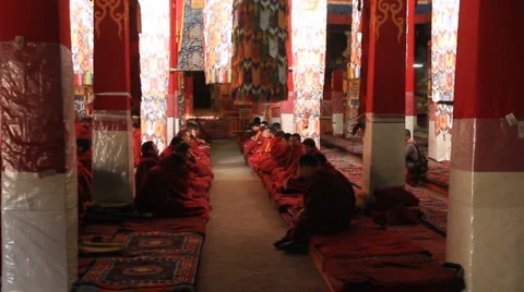 Deprung Monastery 3 Stock Footage 6223616