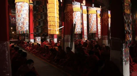Deprung Monastery 4 Stock-Footage 6160716