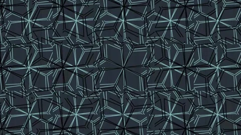  Depth of 3D animation Background - 4k Background animation line Video stock 316025353