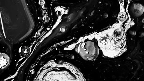 In-depth Analysis of Black Bacteria Cells under Microscope on Distinctive White Stock Footage 262244424