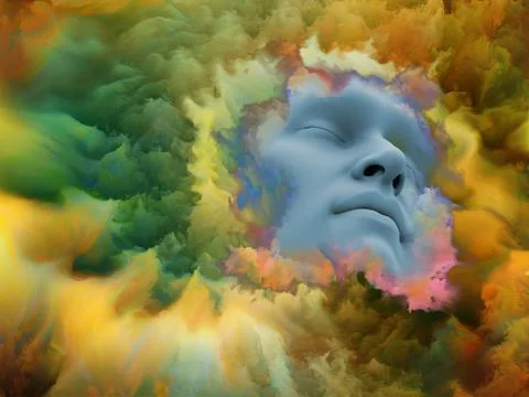 Depth of Dream Stock Illustration