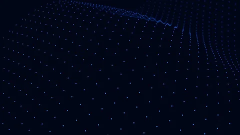 Depth Of Field on dots Video stock 122665286