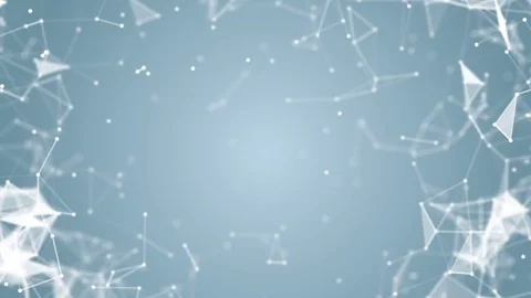 Depth of field . place for text. cinematic plexus background. seamless loop. Stock Footage 84918861