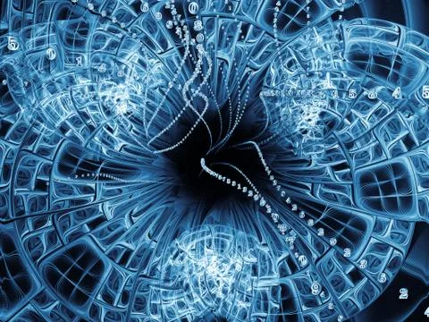 Depth of Infinity Stock Illustration