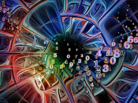 Depth of Infinity Stock Illustration