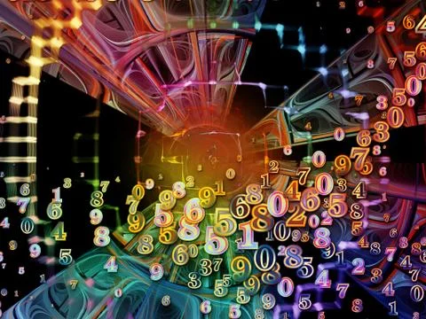 Depth of Infinity Stock Illustration