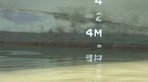 Depth markings Stock Footage 67278