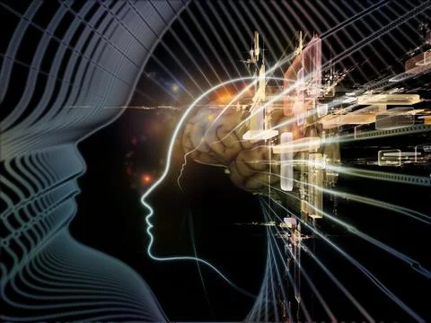 Depth of the Mind Illustrazione stock