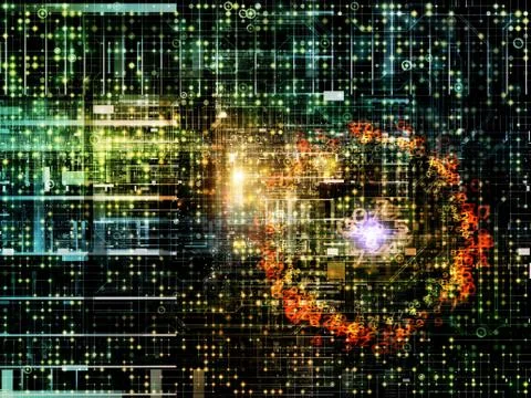 Depth of Network Stock Illustration