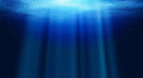 Depth of the ocean Stock Illustration