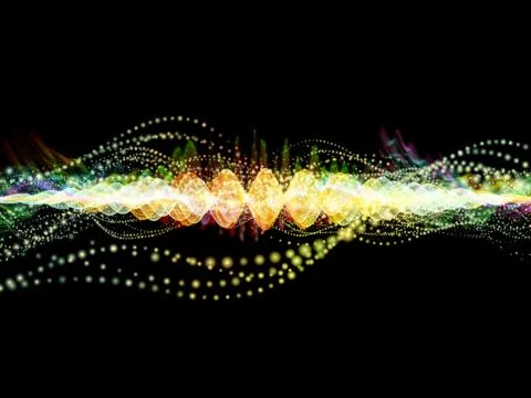 Depth of Oscillation Stock Illustration