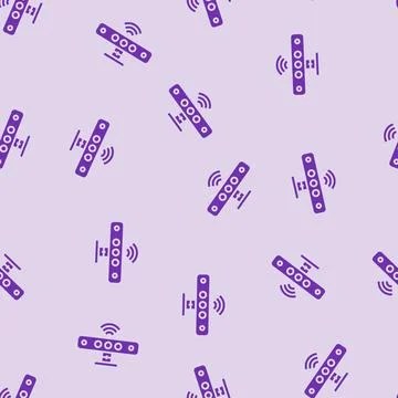 Depth sensor augmented reality glyph seamless pattern 스톡 일러스트