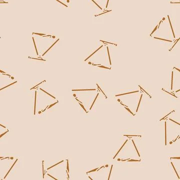 Depth sensor augmented reality glyph vector seamless pattern イラスト素材