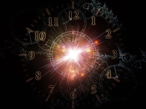 Depth of Temporal Realm Stock Illustration