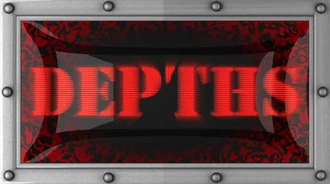 Depths on led Stock Footage 8694052