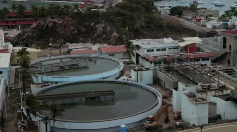 Depuration plant 2 Stock Footage 10786269