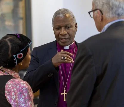  Der anglikanische Erzbischof von Kapstadt und Primas der anglikanischen K... Stock Photos