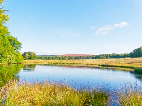 Derbyshire reflections Foto stock