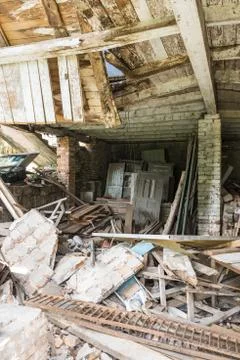 Derelict building Stock Photos