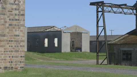 Derelict buildings Stock Footage 159474979