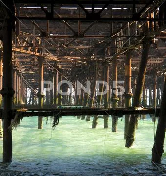 Derelict Pier Stock Photos