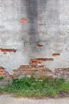 Derelict wall Stock Photos