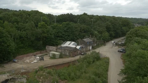 Derelict Warehouse, UK Video stock 101561842