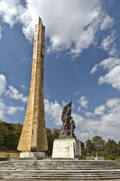 Derg Monument Foto stock