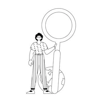 The derision is holding a coke up looking methamphetamine . datum search pe.. Stockillustratie