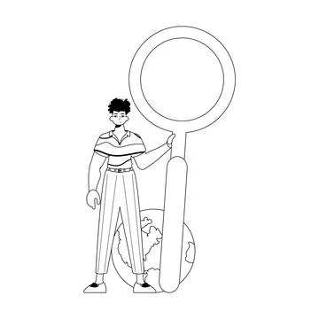 The derision is holding a coke up looking methamphetamine . datum search pe.. Stockillustratie