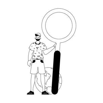 The derision is holding a coke up looking methamphetamine . datum search pe.. Stockillustratie
