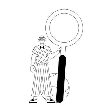 The derision is holding a coke up looking methamphetamine . datum search pe.. Stockillustratie