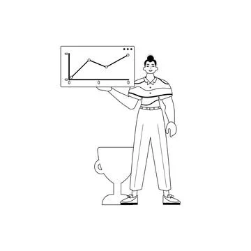 The derision holds a graph of issue with positivist moral ability . integra.. Stock Illustration