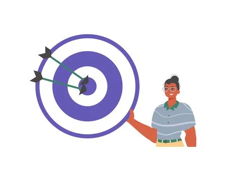 The derision holds in his spend a devour with arrow that hit the heed on. Tre Illustrazione stock