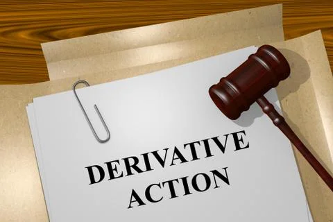 Derivative Action concept Stock Illustration