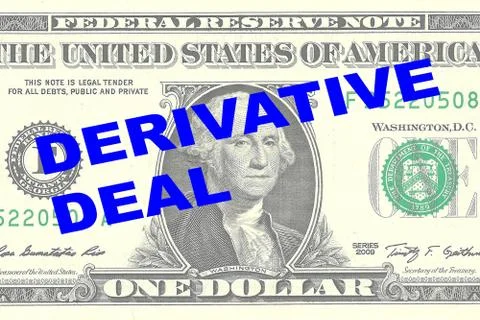 Derivative Deal concept Stock Illustration