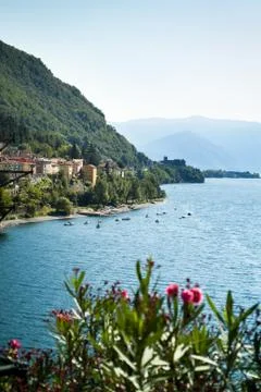 Dervio Lake Como Stock Photos
