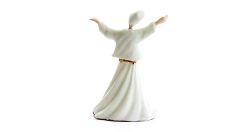 Dervish Dance Miniature, studio shot Stock Footage 34502779