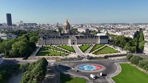 Des Invalides Museum At Paris In Ile De France France. 스톡 동영상 342207777