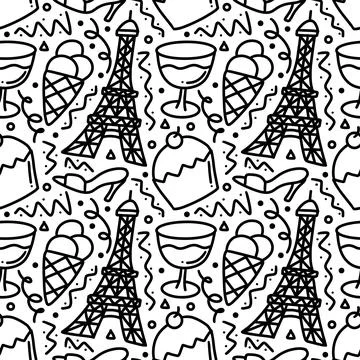Des_paris_1b Stock Illustration