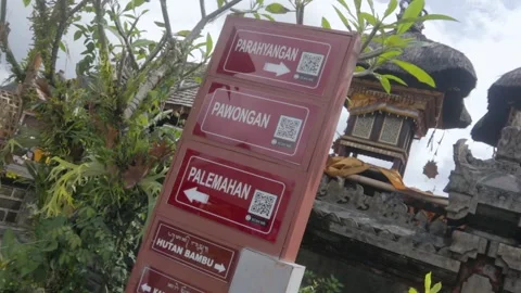 Desa Panglipuran Stock Footage 225215924