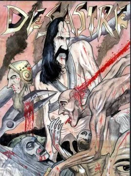 Desastre #01 Stockillustratie