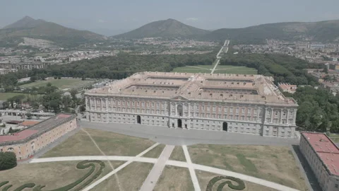 Descending on the castle Stock Footage 312271929