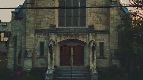 Descending Down - St. Stephen Lutheran Church - Syracuse, NY Foto stock