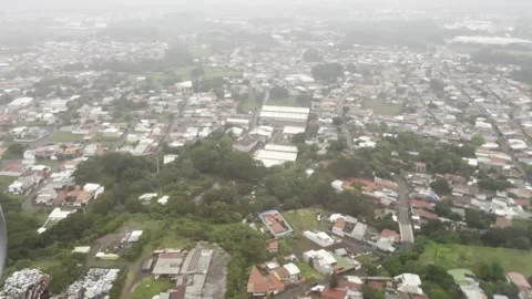 Descending Into San Jose Stock Footage 283752338