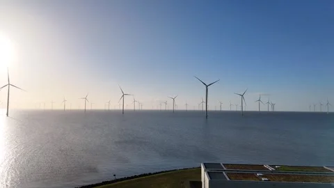 Descending view of modern facade building on Breezanddijk Stock Footage 331838570