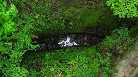 Descent into the devils ice boxDJI 0331 Stock Footage 241257637